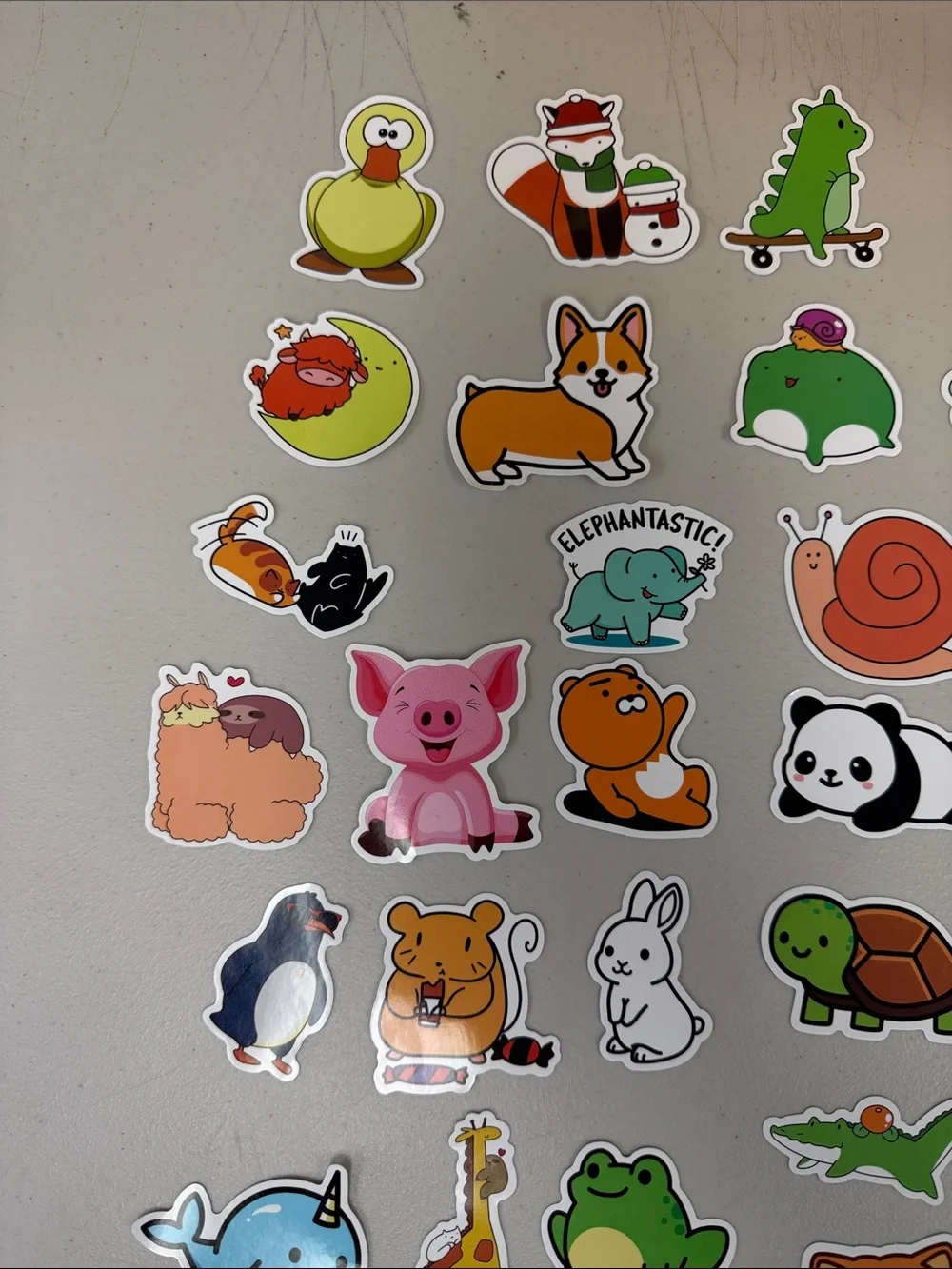 26 count Cute Animal Stickers for Small Pets Lovers - Assorted Colors all new
